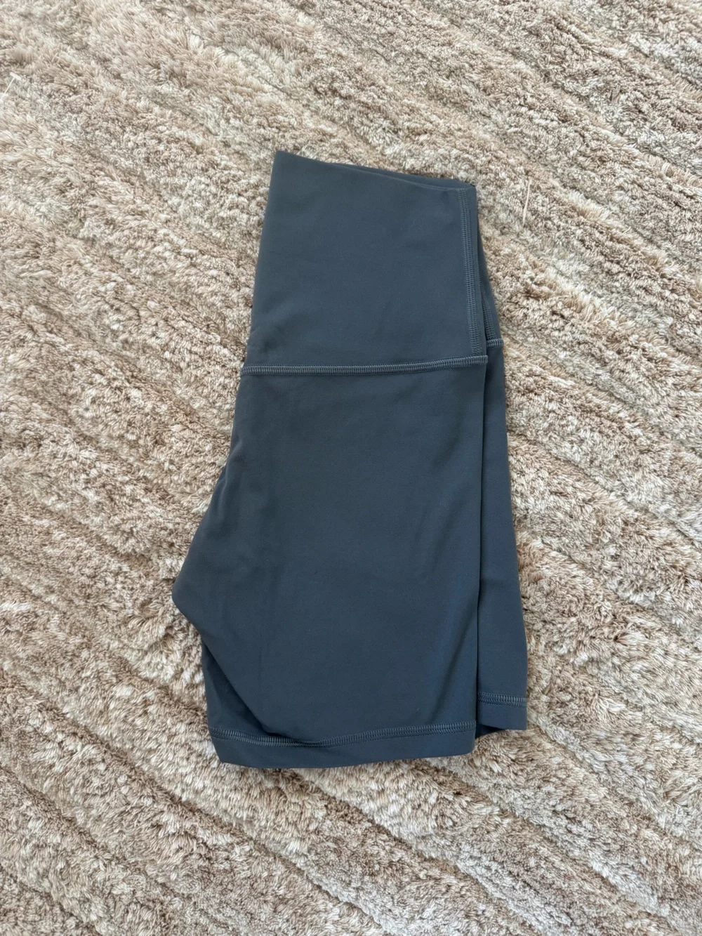 Lululemon Bike shorts, High-Waist Oil Grey 6in